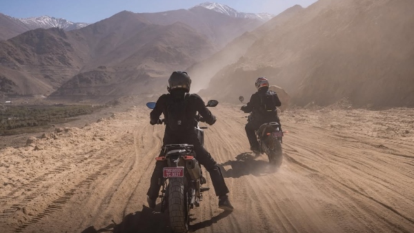 royal enfield ceo govindarajan riding
