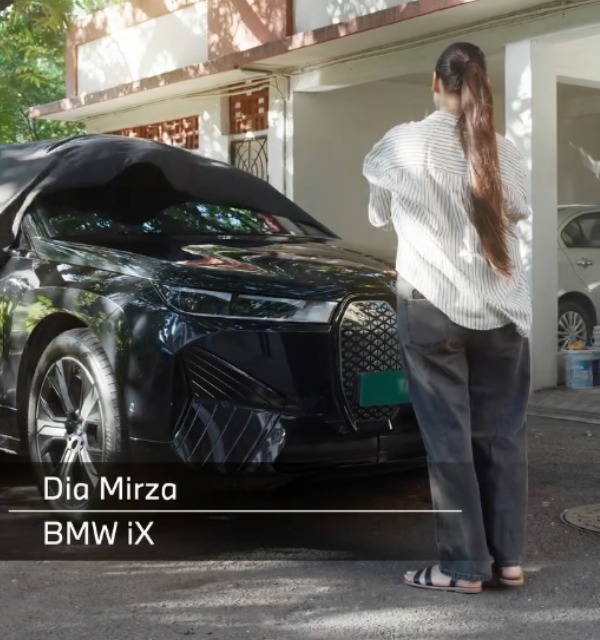 dia mirza bought bmw ix