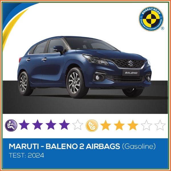 maruti suzuki baleno ncap ratings