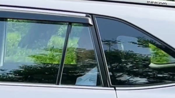 Rahul Gandhi Spotted In Humble Toyota Innova Hycross