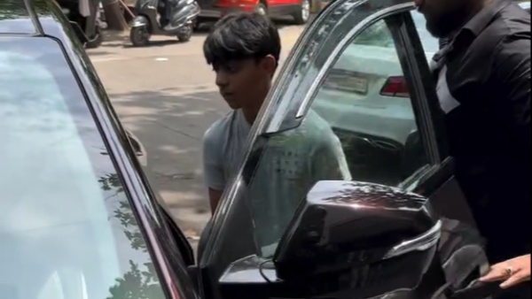 Yug Devgn Spotted In Mahindra XEV 9e