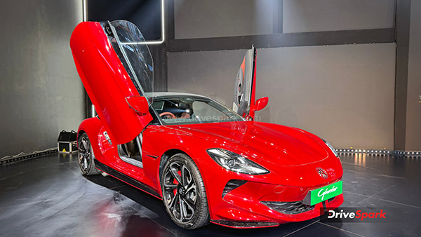 mg cyberster electric sports car