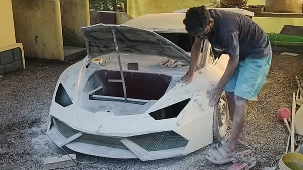 lamborghini huracan copycat by youngsters
