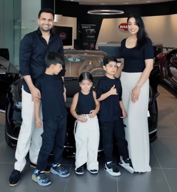 indian businessman adel sajan bought bugatti chiron hyper sports car