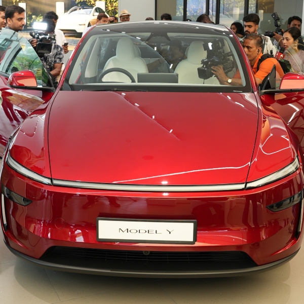 tesla model y electric car