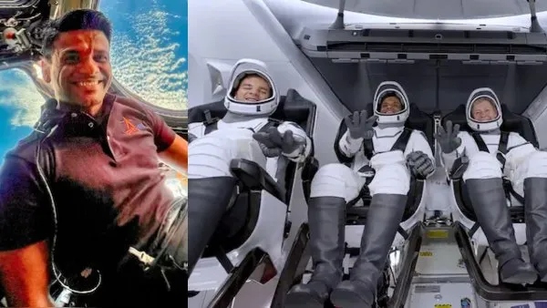 shubhanshu shukla returned to earth