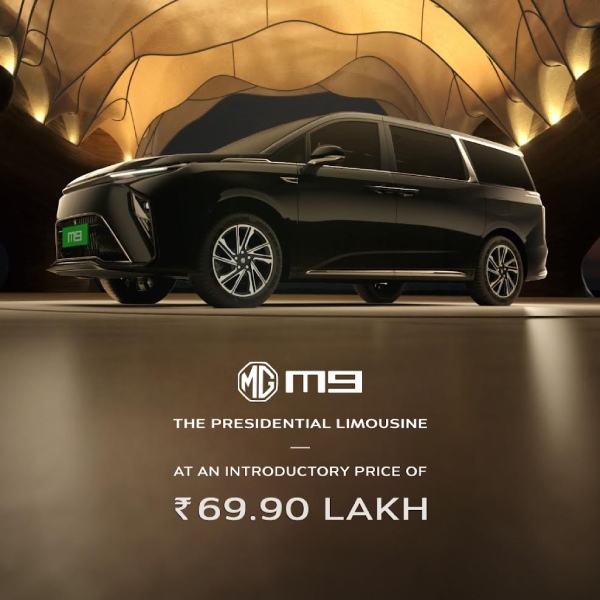 jsw mg motor india launches m9 electric car