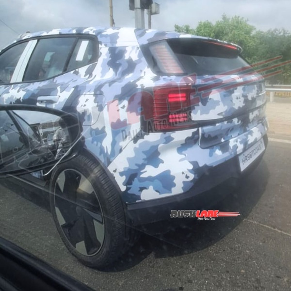 volvo ex30 electric car spotted