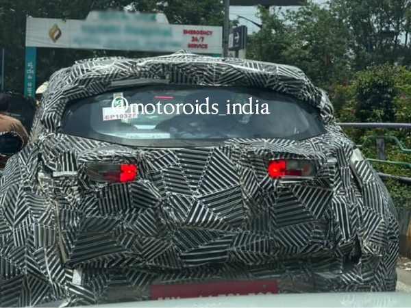 tata punch facelift spotted