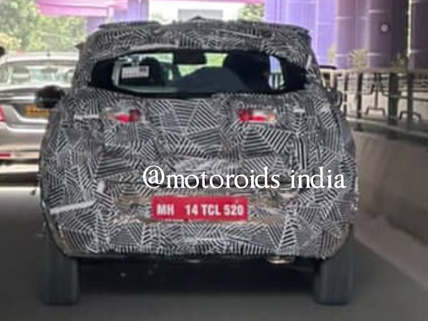 tata punch facelift spotted