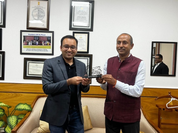 ather energy joins with ministry of commerce and industry