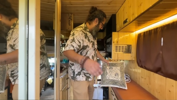 tata yodha transformed into motorhome vehicle