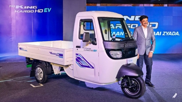 TVS King Kargo HD EV
