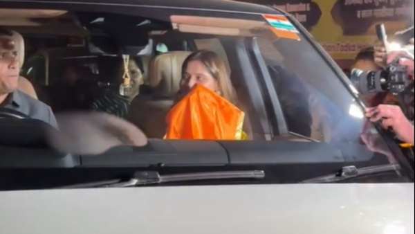 Arti Singh Spotted In Range Rover