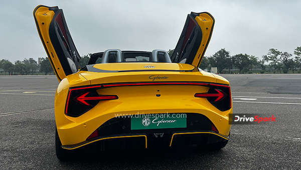 mg cyberster electric car review