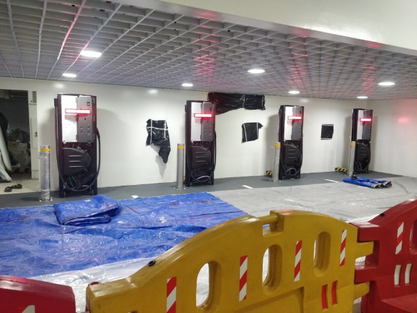 tesla supercharging station will be open