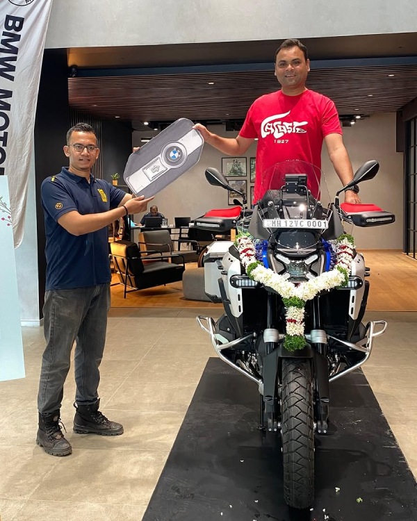 bmw g1300 gs adventure bike first customer