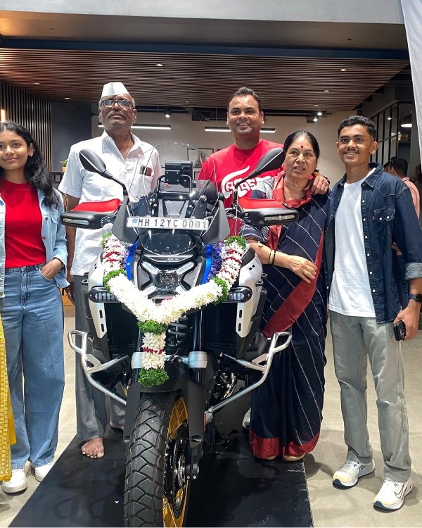 bmw g1300 gs adventure bike first customer