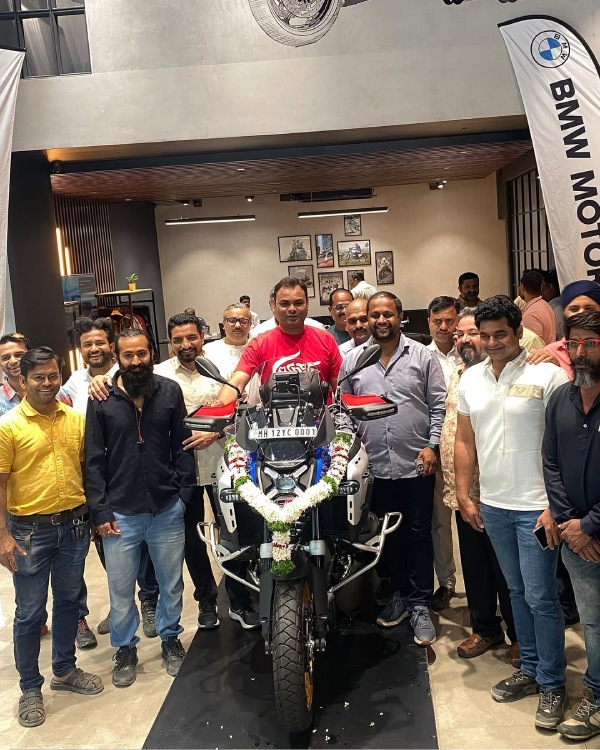 bmw g1300 gs adventure bike first customer