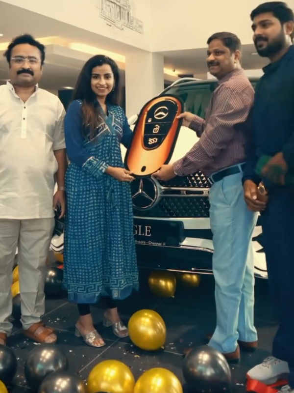 young singer sivaangi bought mercedes-benz gle