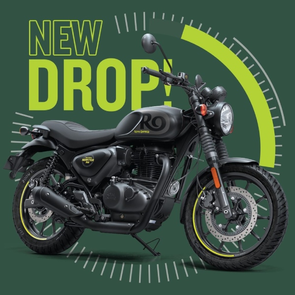 royal enfield hunter 350 graphite grey