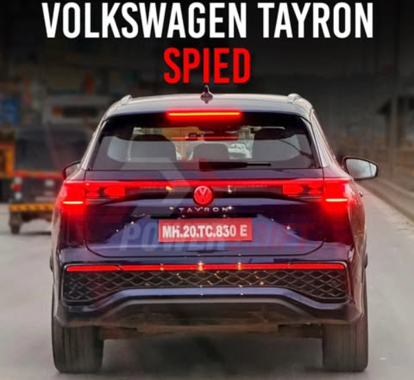 chinese volkswagen tayron car spy images