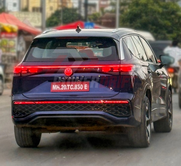 chinese volkswagen tayron car spy images