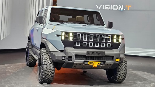 mahindra vision t concept showcased