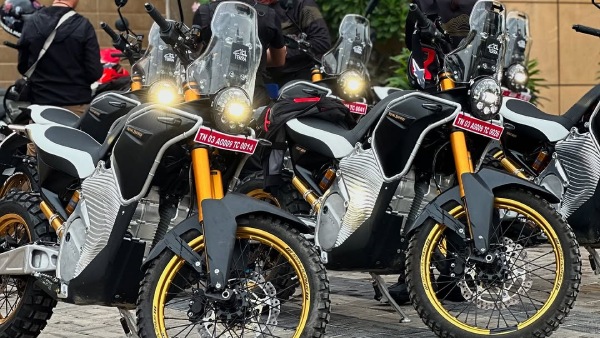 Royal Enfield Himalayan Electric Bike Spotted