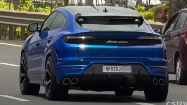 sachin tendulkar spotted in lamborghini urus s