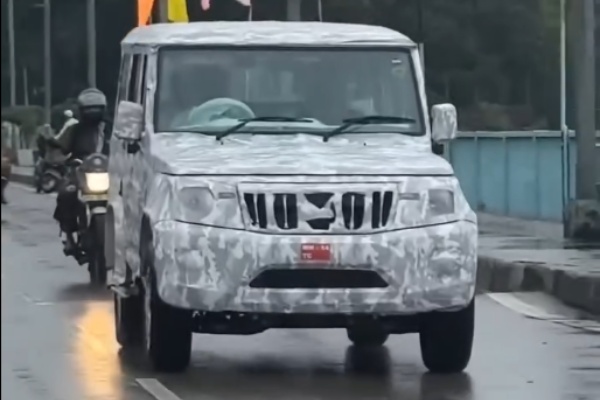 new mahindra bolero spotted