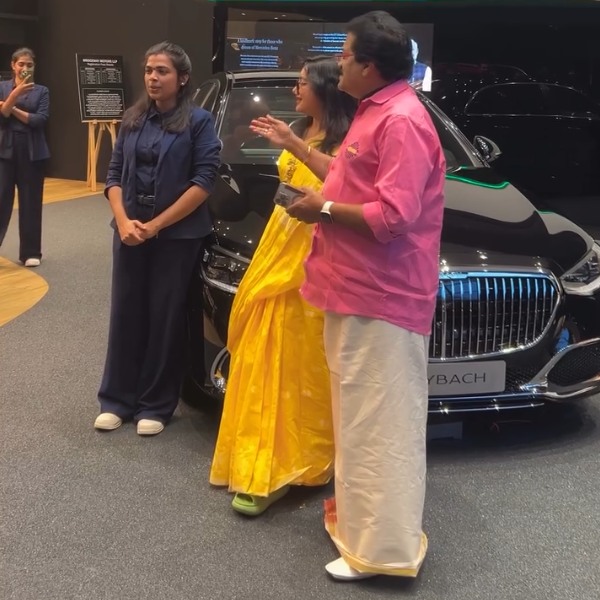malayalam singer mg sreekumar bought brand-new mercedes-benz e-class