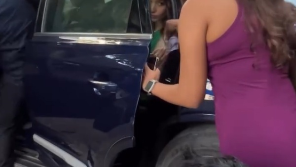 Tamannaah Bhatia Spotted In Audi Q8