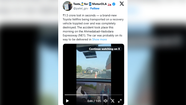 Lexus LM350h Flipped