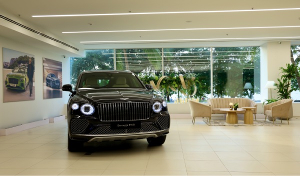 bentley motors india opens first showroom