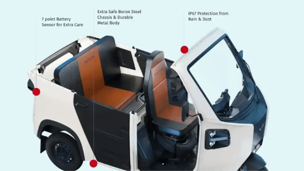 super auto electric 3-wheeler