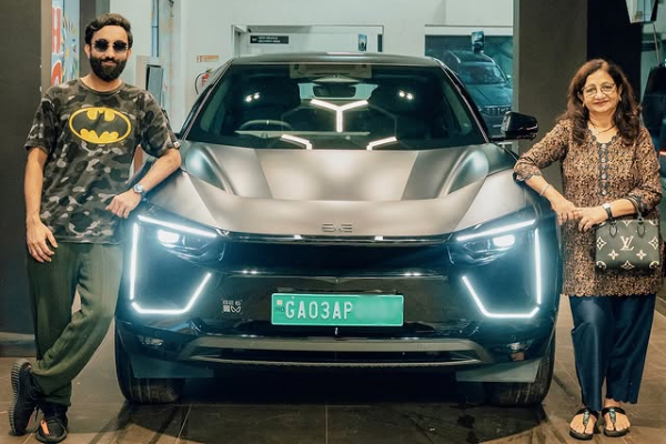 cricketer ganeshraj narvekar bought mahindra be 6 batman edition