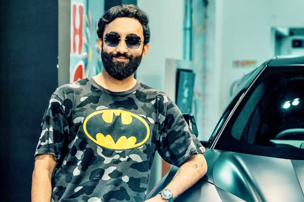 cricketer ganeshraj narvekar bought mahindra be 6 batman edition