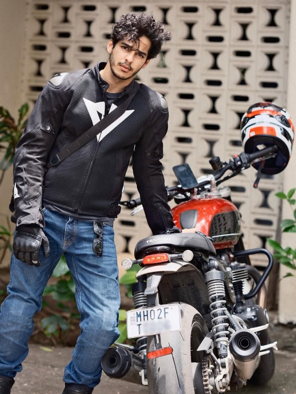 bollywood actor ishaan khatter s new triumph scrambler 1200 x