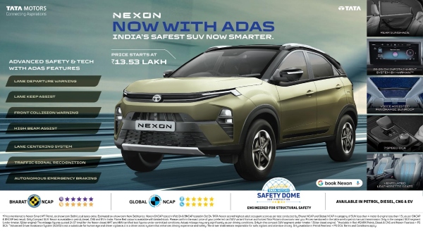 adas in tata nexon fearless