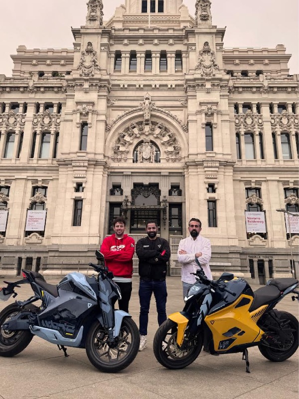 ultraviolette f77 electric bikes in portugal and spain