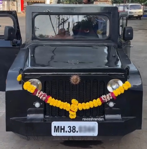 maruti 800 converted into mahindra thar