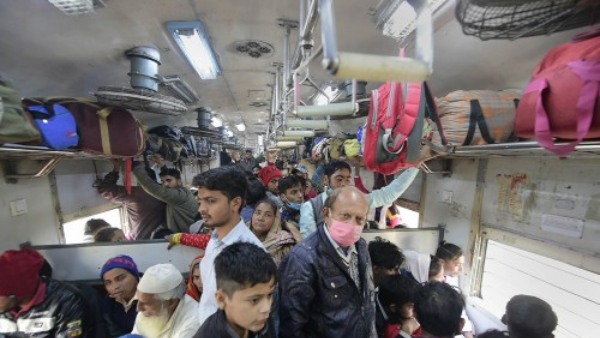 why indian trains have chains inside coaches