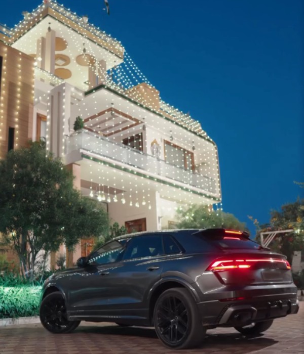 indian javelin thrower neeraj chopra arrived in brand-new audi rsq8 car