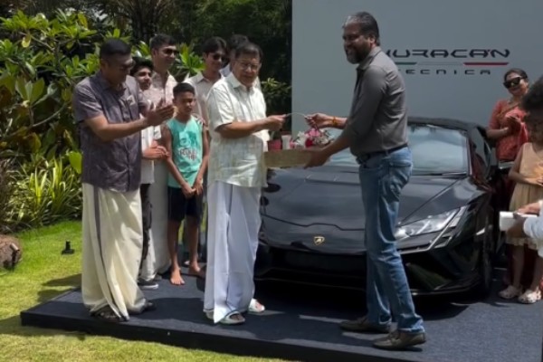 kalyan silks bought lamborghini huracan