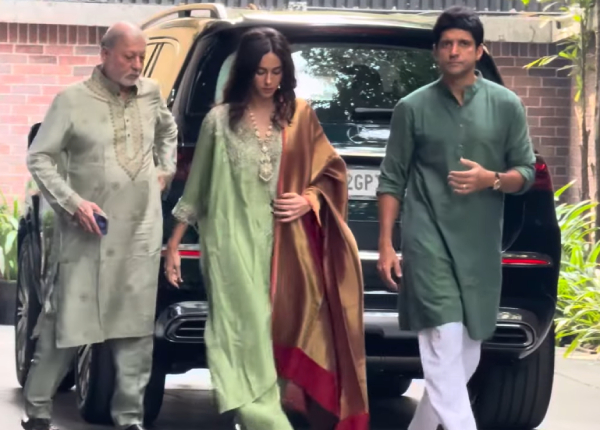 bollywood actor farhan akhtar spotted with mercedes-maybach gls600