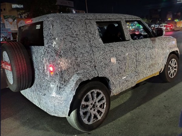mahindra vision s concept test mule spotted