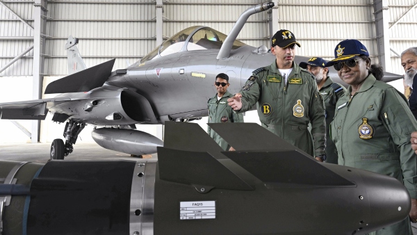 indian president droupadi murmu s rafale fighter jet journey