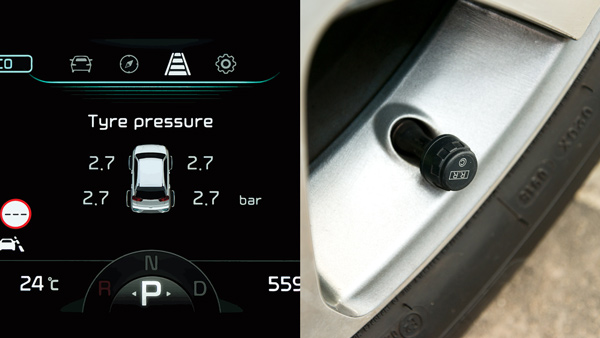 10 lakh rupee cars with tyre pressure monitoring system