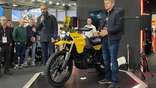 bsa motorcycles showcased thunderbolt 334 adv bike